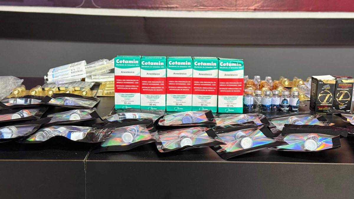 Homem é preso com 250 ml de cetamina em apartamento no Farol
