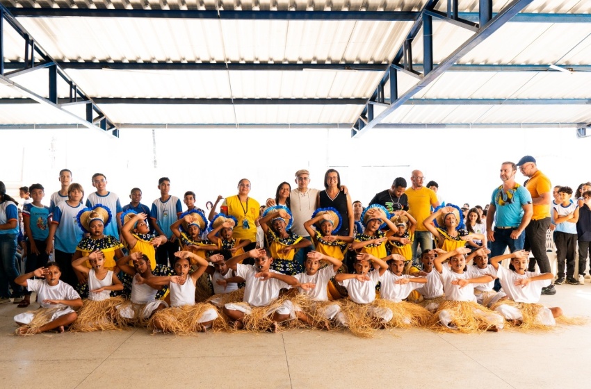 Projeto leva intercâmbio cultural e arte para escolas públicas de Maceió