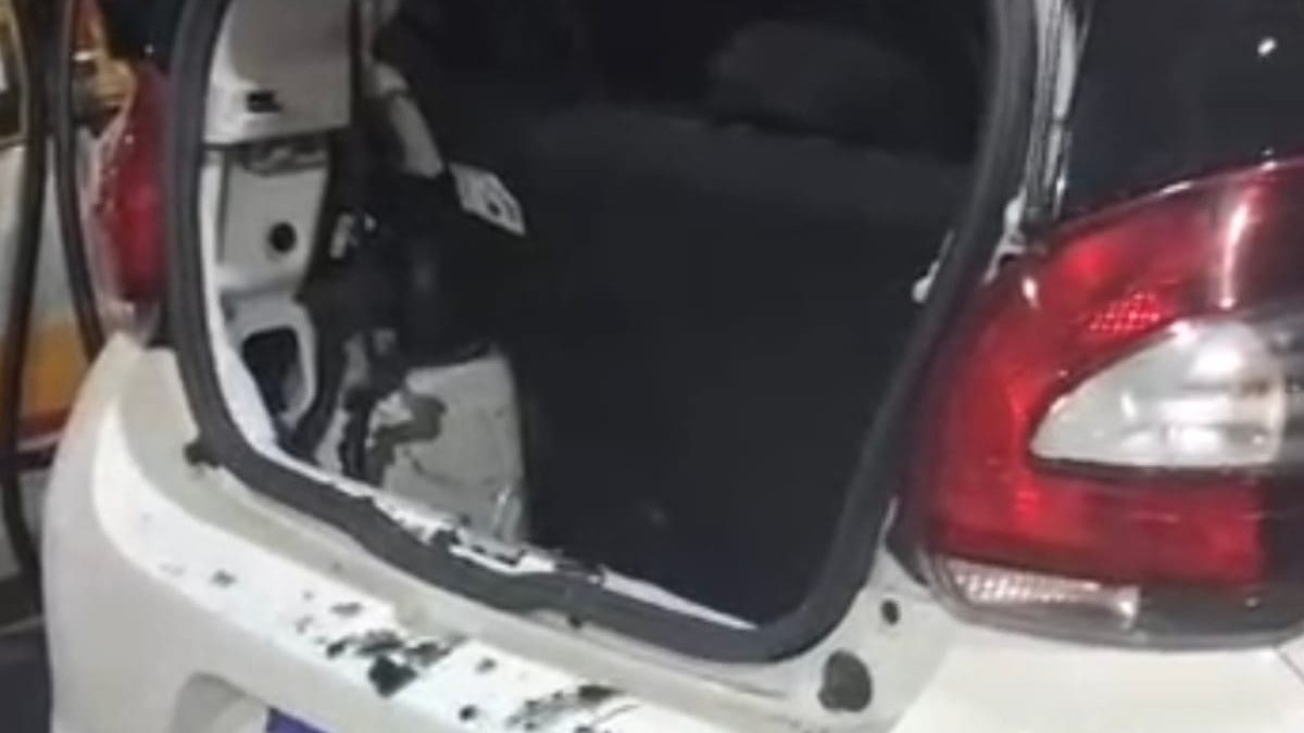 Carro que levava torcedores do CSA ao Rei Pelé é atacado por motociclistas