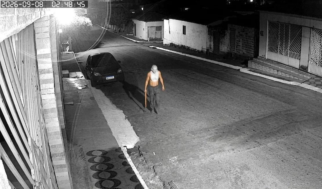 Vídeo mostra homem que estuprou e matou vítima com madeira em Igaci