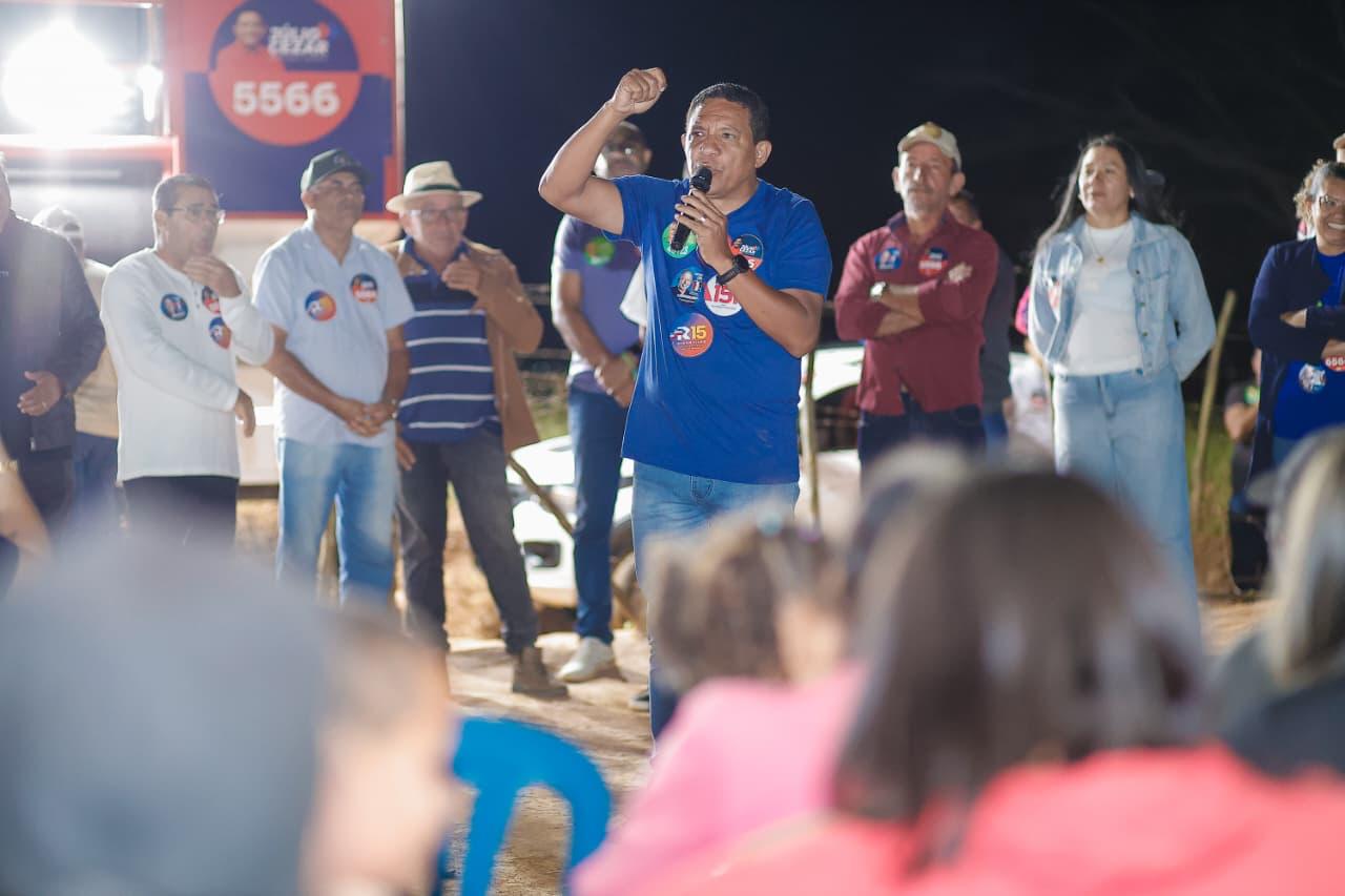 Júlio discute demarcação e fortalecimento da agricultura com produtores rurais