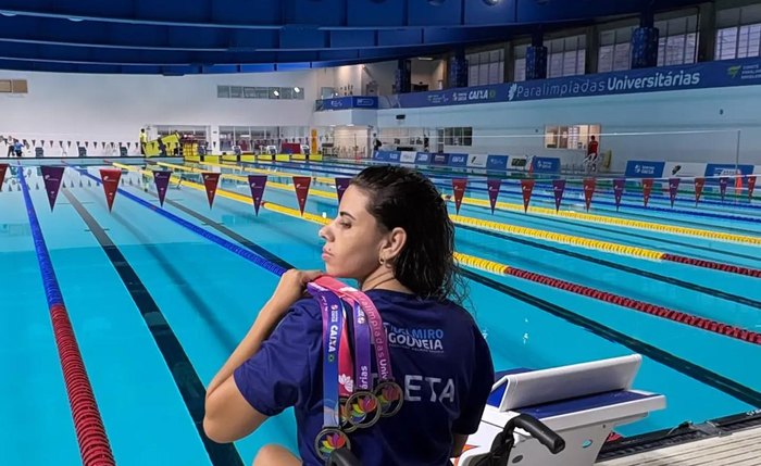 Alagoana conquista quatro ouros nas Paralimpíadas Universitárias