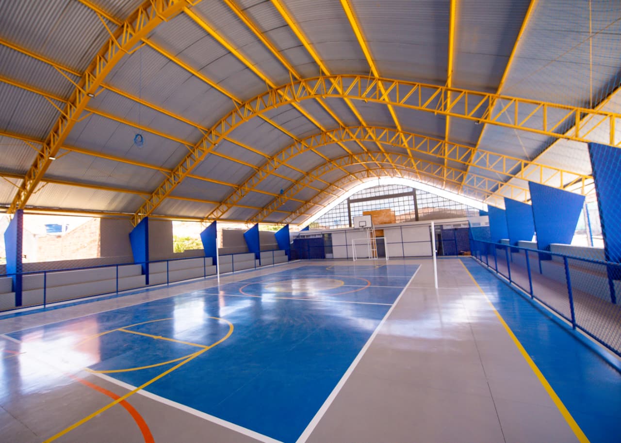Prefeito Luciano Barbosa inaugura, nesta quinta (8), Ginásio de Esportes na Vila São Francisco