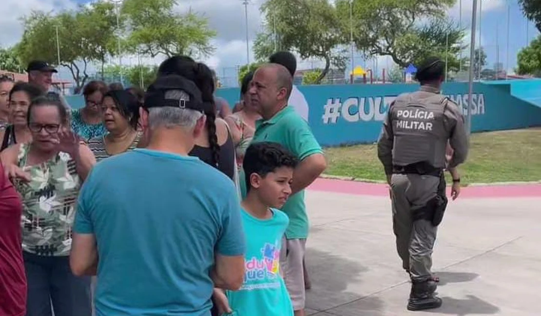 Protesto no Osman Loureiro faz Prefeitura alterar endereço de parque infantil