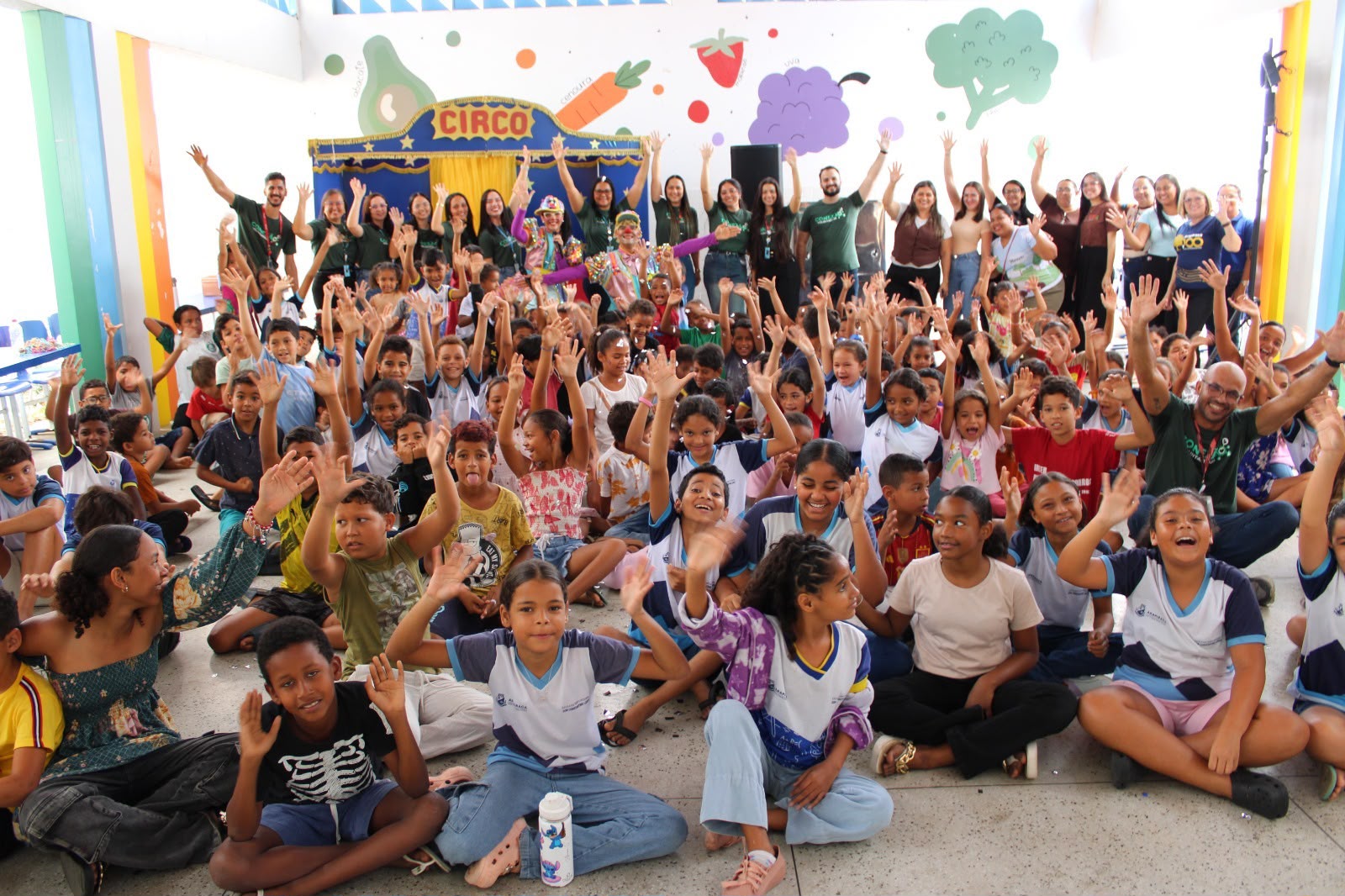 Crianças de escola municipal de Arapiraca aprendem sobre tratamento da água em ação educativa