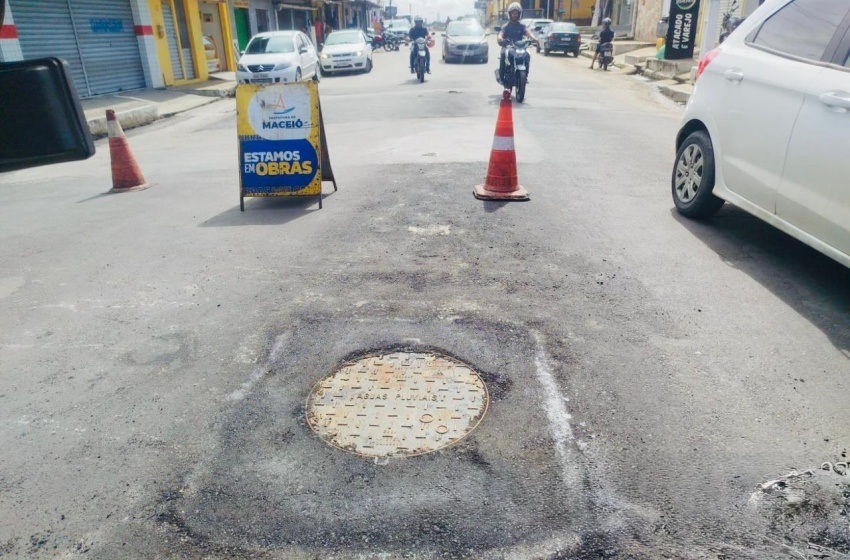 Operação Tampa Bueiro realiza 444 serviços e avança em 95 ruas de Maceió